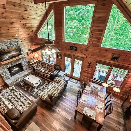 Peaceful Family Cabin With Hot Tub, Game Room, & More! 세비어빌 외부 사진