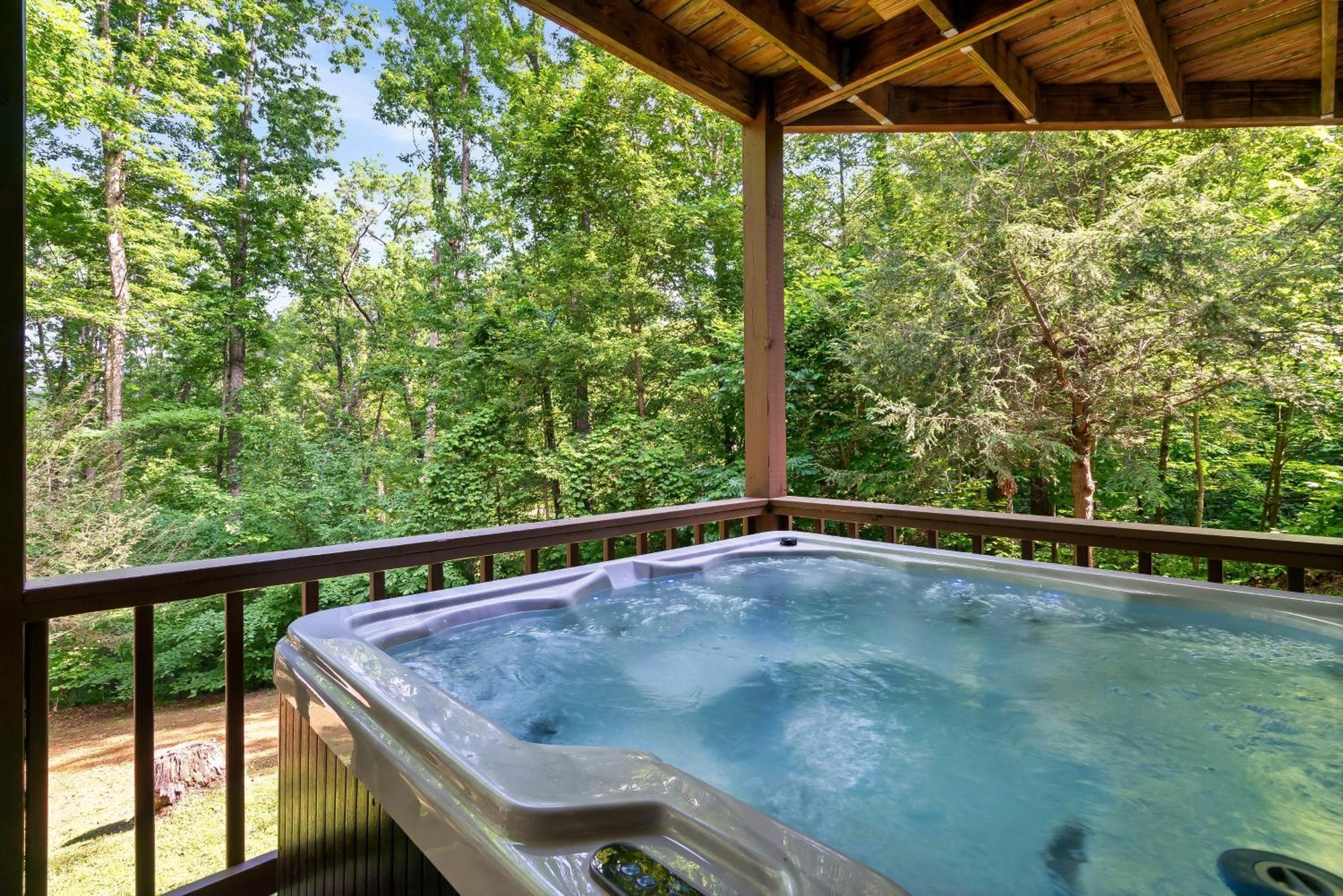 Peaceful Family Cabin With Hot Tub, Game Room, & More! 세비어빌 외부 사진