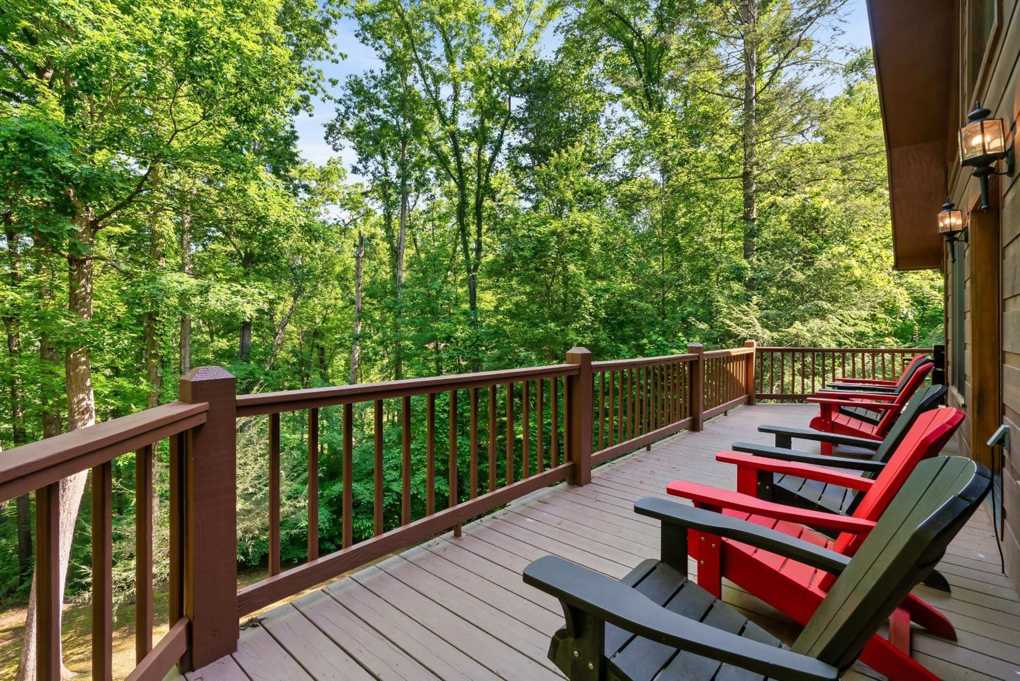 Peaceful Family Cabin With Hot Tub, Game Room, & More! 세비어빌 외부 사진
