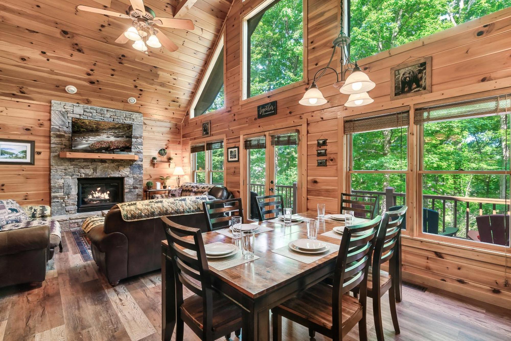 Peaceful Family Cabin With Hot Tub, Game Room, & More! 세비어빌 외부 사진
