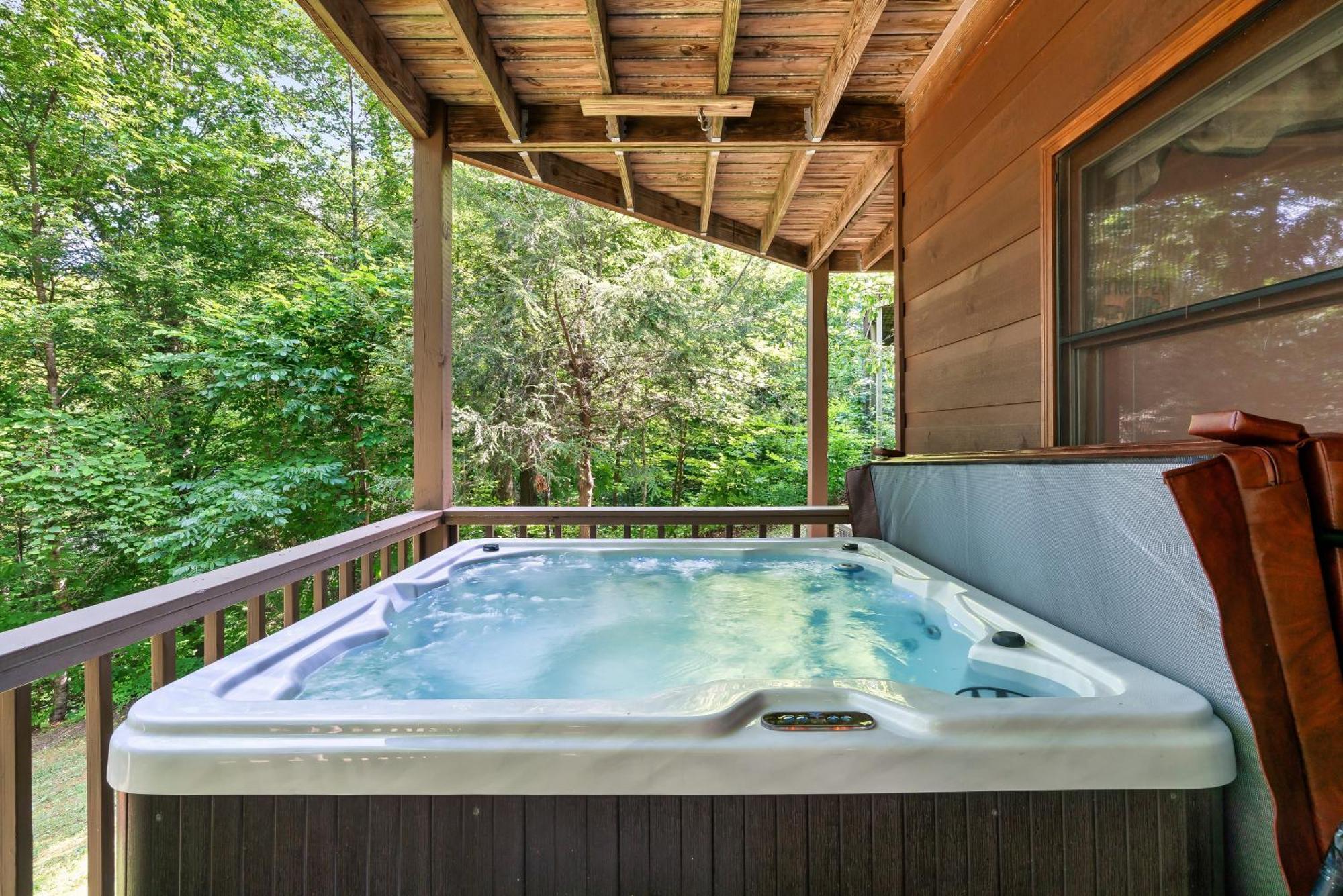 Peaceful Family Cabin With Hot Tub, Game Room, & More! 세비어빌 외부 사진