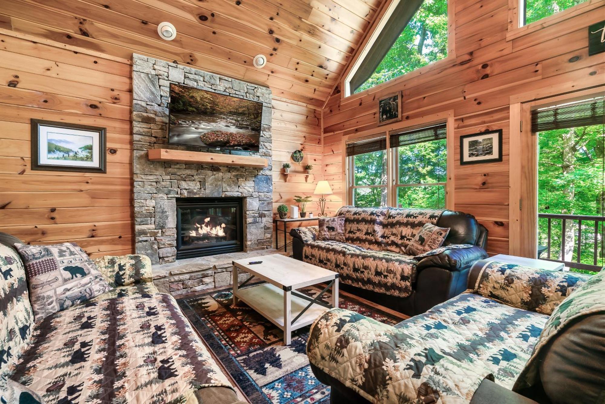 Peaceful Family Cabin With Hot Tub, Game Room, & More! 세비어빌 외부 사진